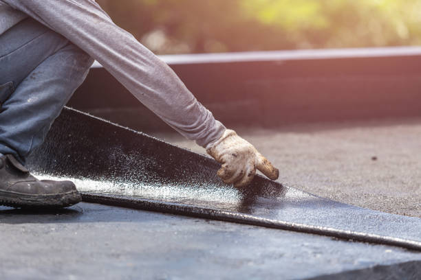 Professional Waterproofing technician working in Washington Grove, MD